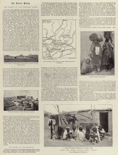 द इंडियन राइजिंग, फ्रंटियर ट्राइब्स का विद्रोह द्वारा English Photographer