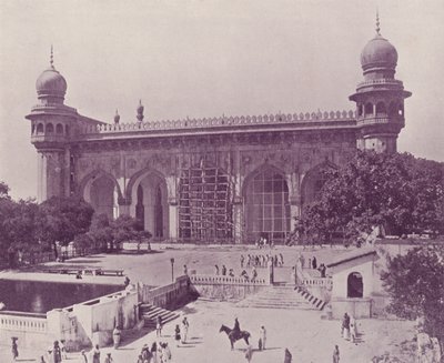 जुम्मा मस्जिद, हैदराबाद द्वारा अंग्रेजी फोटोग्राफर