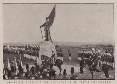 कैसर ने सेंट प्रिविट, ग्रेवेलोट में स्मारक का अनावरण किया द्वारा अंग्रेजी फोटोग्राफर