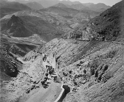 खैबर दर्रा, भारत का उत्तर पश्चिम सीमांत द्वारा अंग्रेजी फोटोग्राफर