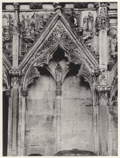 लेडी चैपल, एली कैथेड्रल: साउथ साइड, III (बी/डब्ल्यू फोटो) द्वारा अंग्रेजी फोटोग्राफर