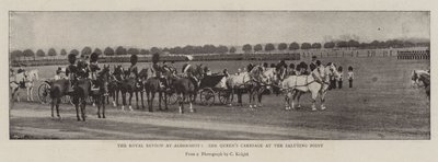 एल्डर्सशॉट में रॉयल रिव्यू, सेलिंग पॉइंट पर क्वींस कैरिज द्वारा अंग्रेजी फोटोग्राफर