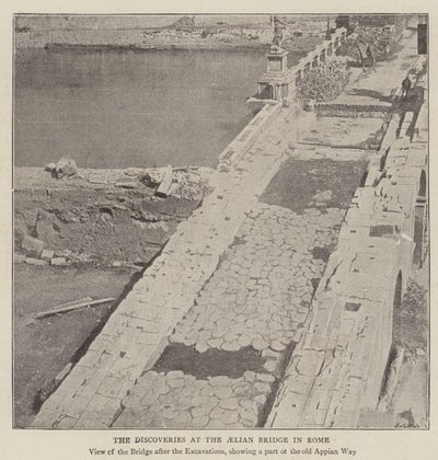 रोम में Aelian Bridge की खोज द्वारा अंग्रेजी फोटोग्राफर