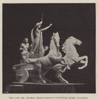स्वर्गीय श्री थॉमस थॉर्निकॉफ़र्ट्स की प्रतिमा क्वीन बडासीका की द्वारा अंग्रेजी फोटोग्राफर