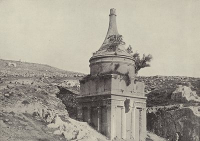अबशालोम का मकबरा द्वारा अंग्रेजी फोटोग्राफर
