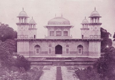 इतमाद-उद-दौला, आगरा का मकबरा द्वारा अंग्रेजी फोटोग्राफर