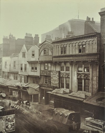 टर्क्स हेड, एल्डगेट, लंदन, 1883 द्वारा अंग्रेजी फोटोग्राफर