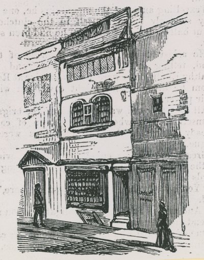 Spitalfields, लंदन में एक घर द्वारा अंग्रेजी स्कूल