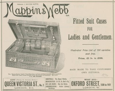 Mappin और Webb Ltd के लिए विज्ञापन करें द्वारा अंग्रेजी स्कूल
