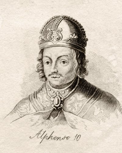 &39;क्रैब्स हिस्टोरिकल डिक्शनरी&39; से कास्टाइल के अल्फोंसो एक्स ने 1825 प्रकाशित किया द्वारा अंग्रेजी स्कूल