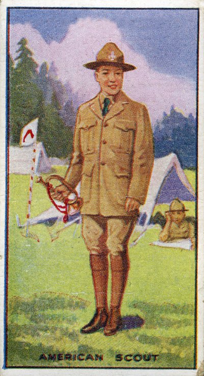 अमेरिकन स्काउट, 1923 द्वारा अंग्रेजी स्कूल