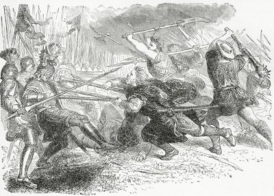 अर्नोल्ड वॉन विंकेलिड, 1882 द्वारा अंग्रेजी स्कूल