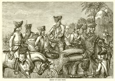 अरेंज ऑफ़ लॉर्ड पिगोट (1776) द्वारा अंग्रेजी स्कूल