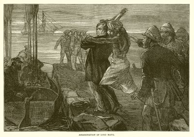 लॉर्ड मेयो की हत्या (1872) द्वारा अंग्रेजी स्कूल