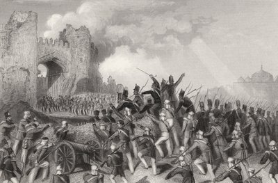 दिल्ली का आक्रमण और कश्मीरी गेट पर कब्जा १४ सितंबर १ from५ History को &39;द हिस्ट्री ऑफ द इंडियन म्यूटिनी ’से १&39;५ published में द्वारा अंग्रेजी स्कूल