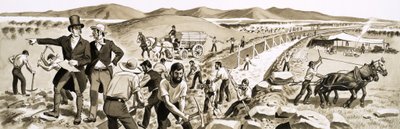 एरी नहर पर काम करते हैं द्वारा अंग्रेजी स्कूल