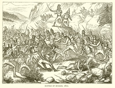 बुसाको की लड़ाई, 1810 द्वारा English School