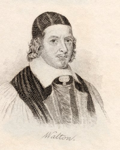ब्रायन वाल्टन, &39;क्रैब्स हिस्टोरिकल डिक्शनरी&39; से, 1825 में प्रकाशित हुआ द्वारा अंग्रेजी स्कूल