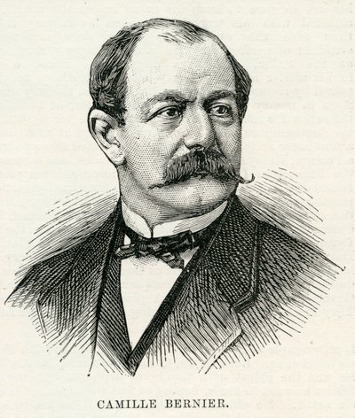 केमिली बर्नियर (1823-1902) 'इलस्ट्रेटेड लंदन न्यूज' से, मई 1884 (उत्कीर्णन) द्वारा अंग्रेजी स्कूल