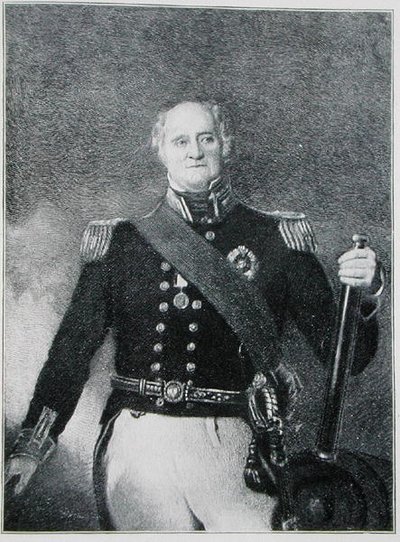 कप्तान थॉमस मास्टरमैन हार्डी (1769-1839) (उत्कीर्णन) द्वारा अंग्रेजी स्कूल