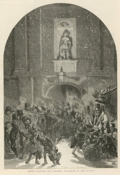 Christs अस्पताल और क्रिसमस पूर्व संध्या द्वारा अंग्रेजी स्कूल