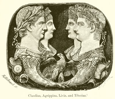 क्लोडिअस, Agrippina, लिविया, और Tiberius द्वारा अंग्रेजी स्कूल