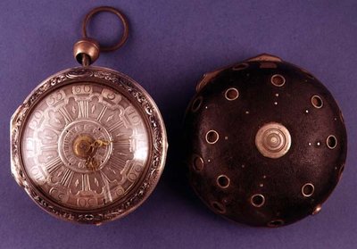 लंदन के कैबियर द्वारा अलार्म और पुनरावर्तक के साथ कोच घड़ी, c.1775 द्वारा अंग्रेजी स्कूल