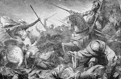 वार्ड, लॉक एंड को, लंदन द्वारा प्रकाशित एमिले डे बोनेनचोज़ द्वारा द हिस्ट्री ऑफ़ द हिस्ट्री ऑफ़ द सराक्स के साथ संघर्ष द्वारा अंग्रेजी स्कूल