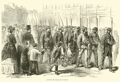 1870 के पेरिस के रेगिस्तान के काफिले द्वारा अंग्रेजी स्कूल
