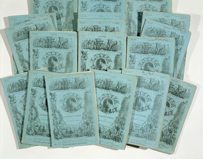 चार्ल्स डिकेंस (1812-70) द्वारा लिटिल डोरिटरी के मासिक मुद्दों से प्रकाशित सी। 1856 द्वारा अंग्रेजी स्कूल
