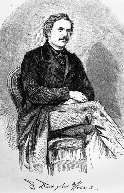 डैनियल डुंगलास होम, c.1857 द्वारा अंग्रेजी स्कूल