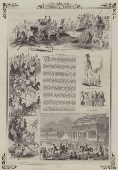 डर्बी दिवस (उत्कीर्णन) द्वारा अंग्रेजी स्कूल
