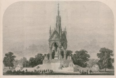 दिवंगत राजकुमार कॉन्सर्ट के राष्ट्रीय स्मारक के लिए डिजाइन द्वारा अंग्रेजी स्कूल