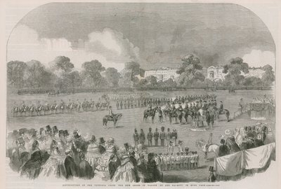 विक्टोरिया पार्क का वितरण, हाइड पार्क में हर महामहिम द्वारा, वीरता का नया आदेश द्वारा अंग्रेजी स्कूल