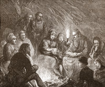 जेम्स ऐटेनकेन वायली (1808-1890), पब द्वारा प्रोटेस्टेंटिज्म के इतिहास को छिपाने में डच प्रोटेस्टेंट, हिस्ट्री 1878 द्वारा अंग्रेजी स्कूल