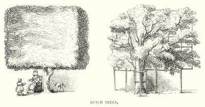 डच पेड़ (उत्कीर्णन) द्वारा अंग्रेजी स्कूल