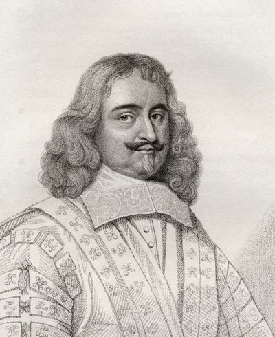 एडवर्ड हाइड, 1806 में प्रकाशित &39;ए कैटलॉग ऑफ रॉयल एंड नोबल ऑथर्स, वॉल्यूम III&39; से चित्रण द्वारा अंग्रेजी स्कूल