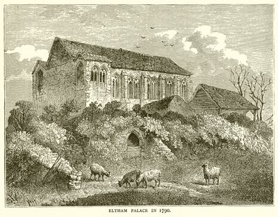 1790 में एल्थम पैलेस द्वारा अंग्रेजी स्कूल