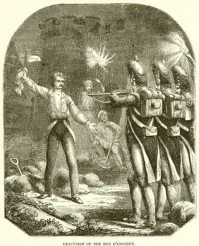 Duc DEnghien का निष्पादन द्वारा अंग्रेजी स्कूल