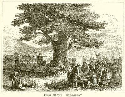 मई-विसे पर पर्व द्वारा अंग्रेजी स्कूल