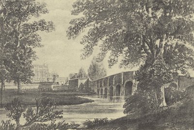 पंद्रह-आर्क ब्रिज, 1818 (गुरुत्वाकर्षण) द्वारा अंग्रेजी स्कूल