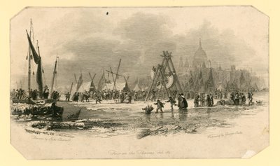 1814 का फ्रॉस्ट मेला द्वारा अंग्रेजी स्कूल