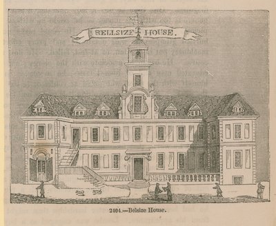 Belsize House का सामान्य दृश्य द्वारा अंग्रेजी स्कूल