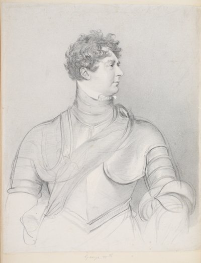 जॉर्ज चतुर्थ 1762 - 1830. द्वारा अंग्रेजी स्कूल