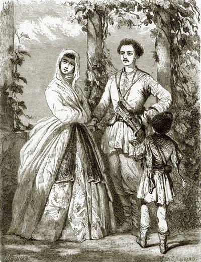 जॉर्जियाई वेशभूषा द्वारा अंग्रेजी स्कूल