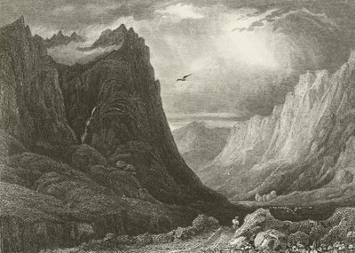 Glencoe, नीचे देख रहा है द्वारा अंग्रेजी स्कूल