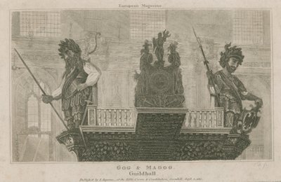 गोग और मैगोग, गिल्डहॉल, लंदन द्वारा अंग्रेजी स्कूल
