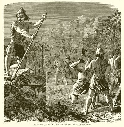 Groves of Baal ने शत्रुतापूर्ण जनजातियों द्वारा हमला किया द्वारा अंग्रेजी स्कूल
