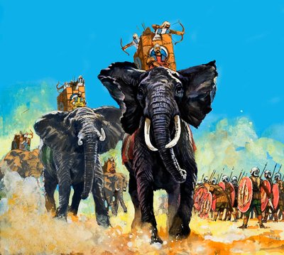 हन्नीबल की सेना द्वारा अंग्रेजी स्कूल