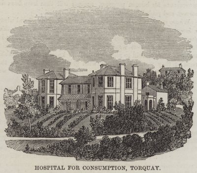 उपभोग के लिए अस्पताल, Torquay (उत्कीर्णन) द्वारा अंग्रेजी स्कूल